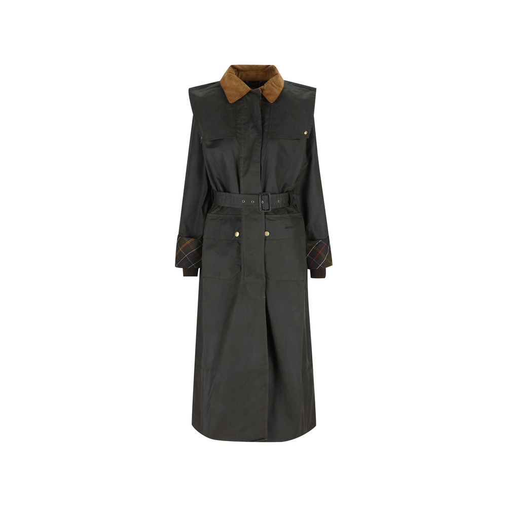 Barbour X WP Waxed-cotton Belted Coat