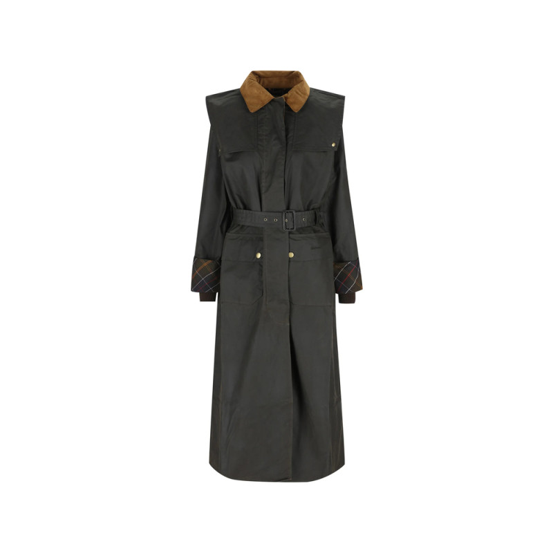 Barbour X WP Waxed-cotton Belted Coat