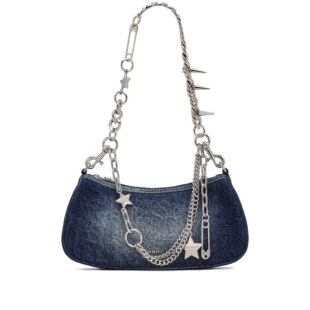 Marc Jacobs Denim Charm Shoulder Bag