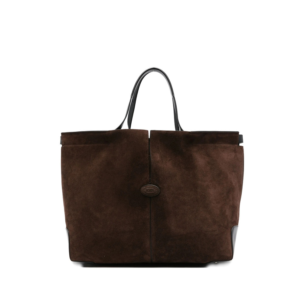Tod's Di Bag Folio Leather Tote Bag