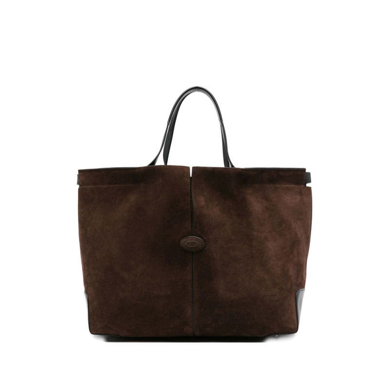 Tod's Di Bag Folio Leather Tote Bag