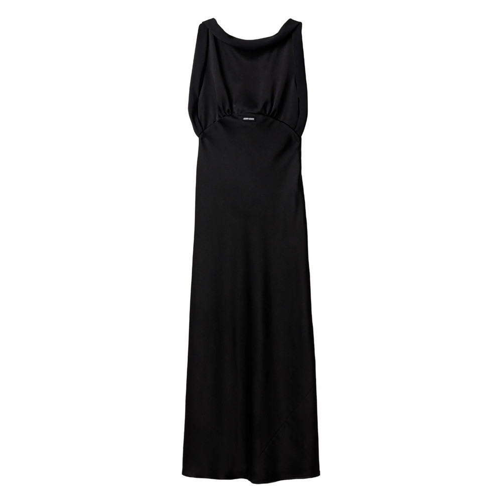 Miu Miu Satin Maxi Dress