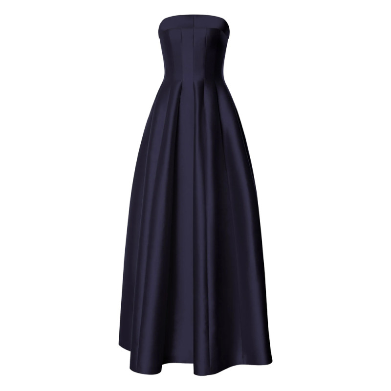 Alberta Ferretti Silk-satin Dress