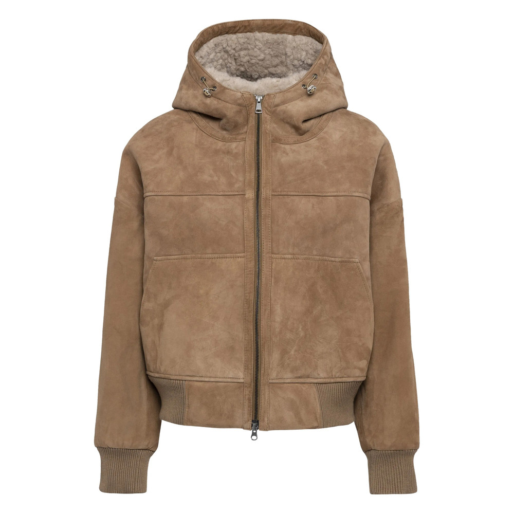 Tela Hooded Zip-up Jacket