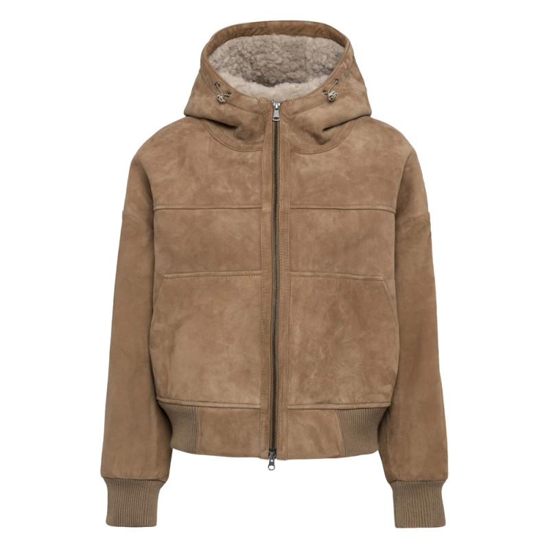 Tela Hooded Zip-up Jacket