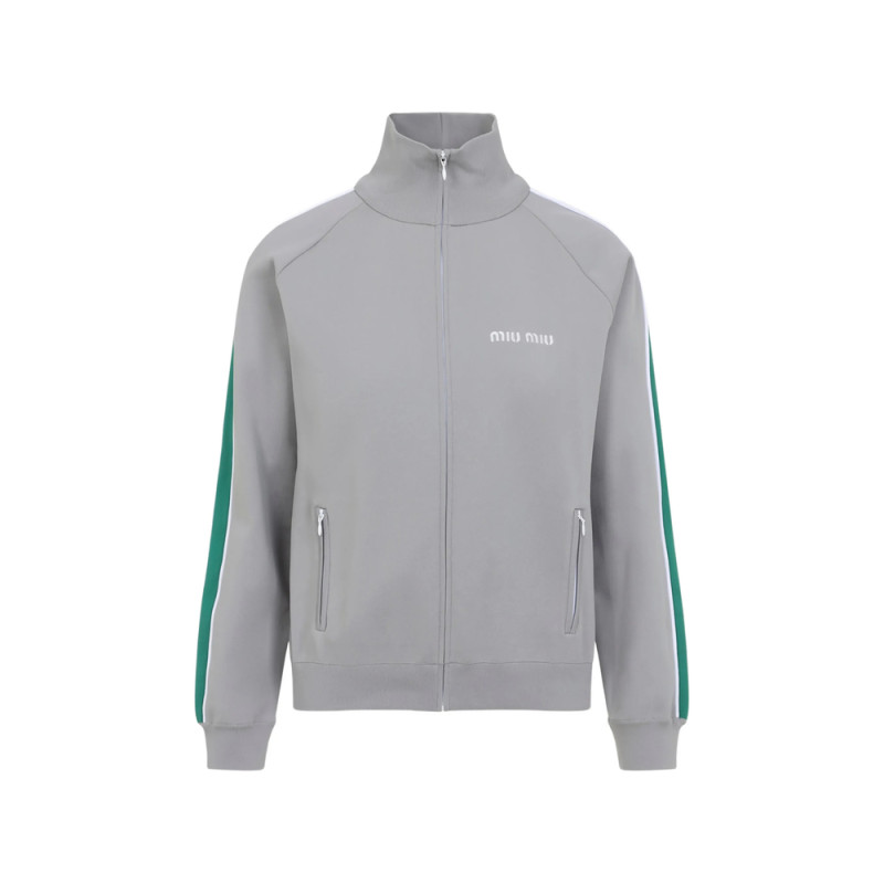 Miu Miu Zip-up Sweatshirt