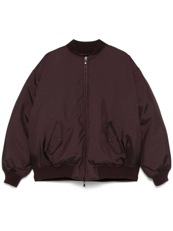 reversible bomber jacket