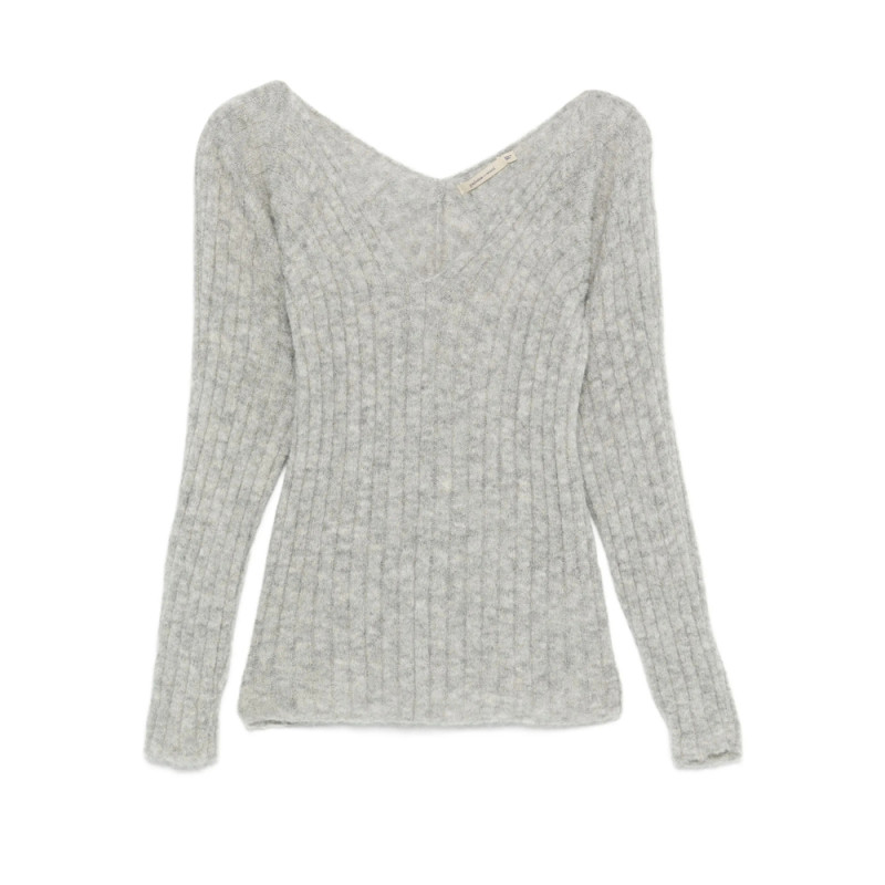 Paloma Wool Vita V-neck Ribbed Sweater