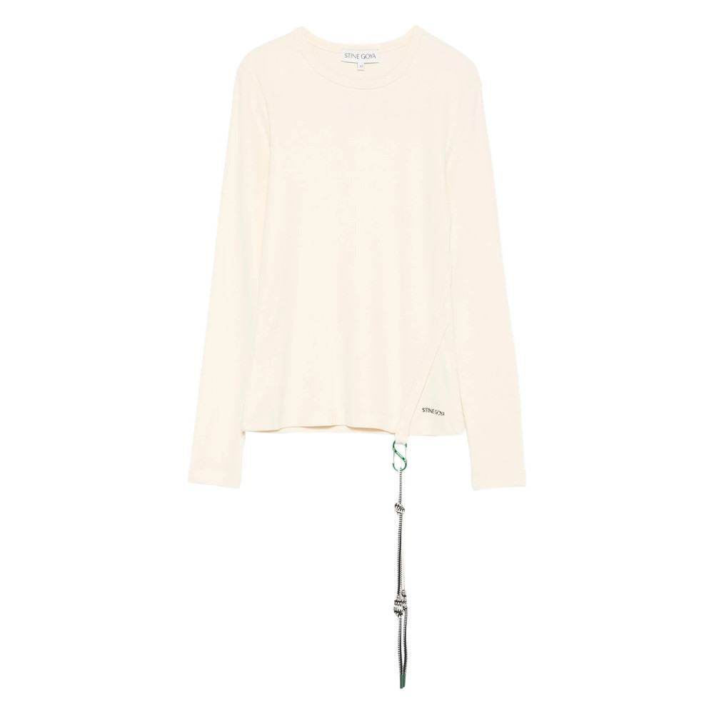 Stine Goya Chain-detail Long-sleeve Top