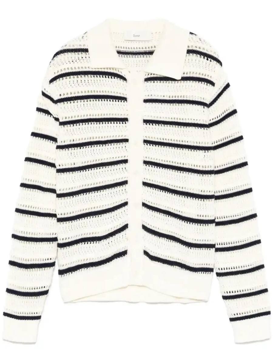 striped cardigan