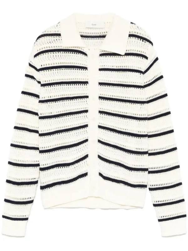 striped cardigan