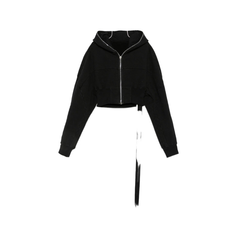 Rick Owens Drkshdw Cropped Hooded Jacket