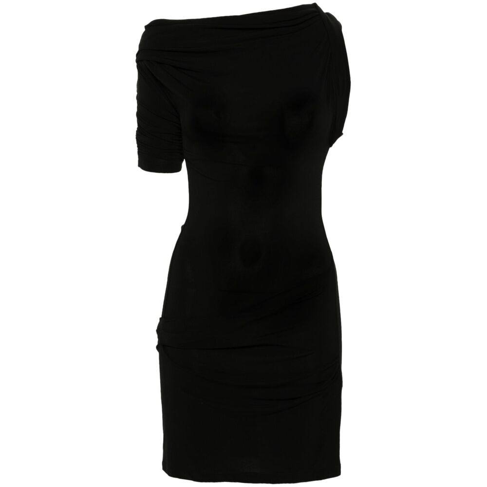 Jacquemus La Mini Robe Drapeado Dress