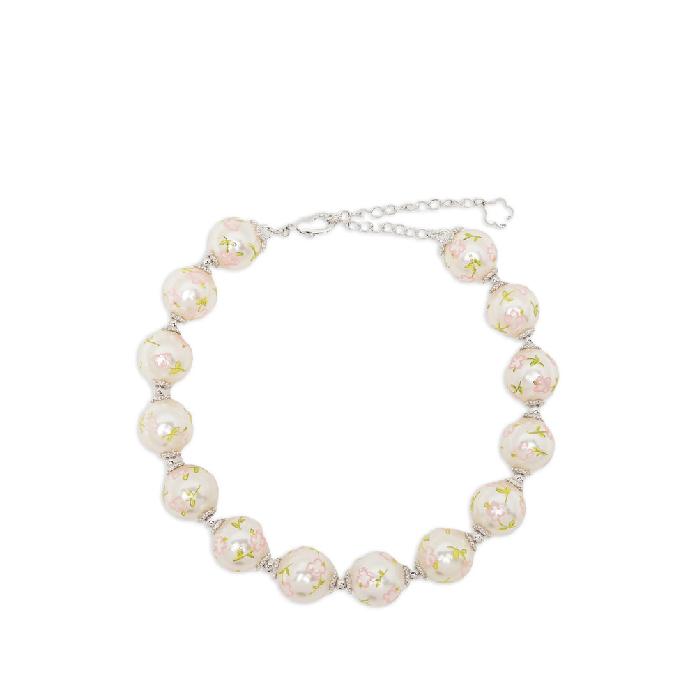 Shushu/tong Painted Faux-pearl Necklace