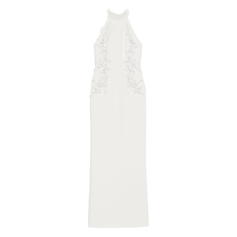 Rebecca Vallance Flower-embellished Maxi Dress