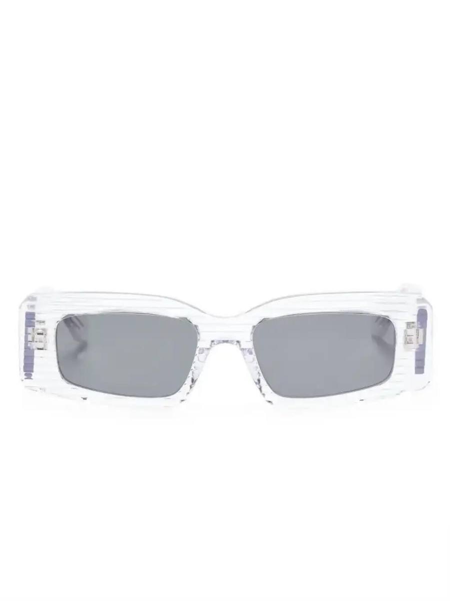 rectangle-frame sunglasses