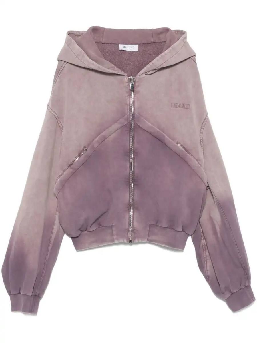 logo-embroidered hoodie