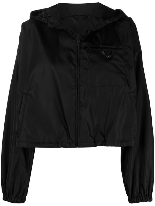 Re-Nylon cropped jacket