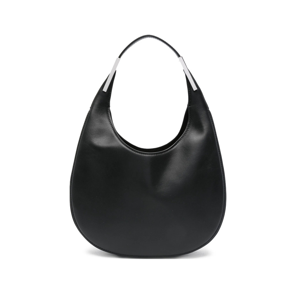 Savette Small Florence Crescent-shaped Leather Shoulder Bag