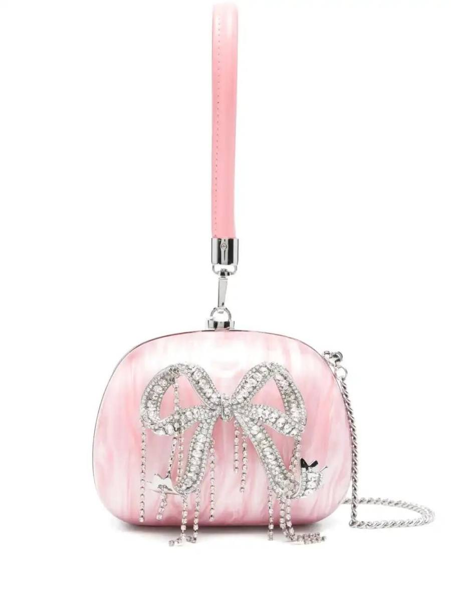 Pearl clutch bag