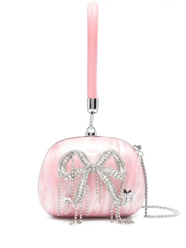 Pearl clutch bag