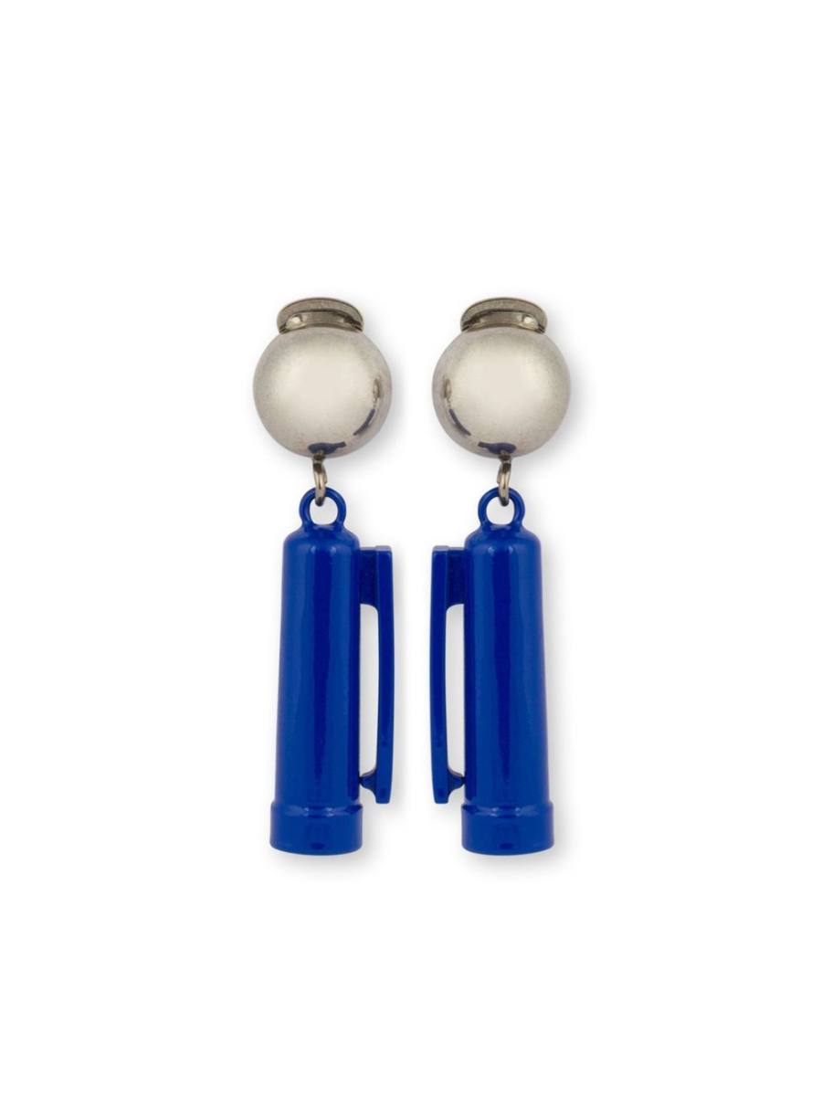drop clip-on earrings
