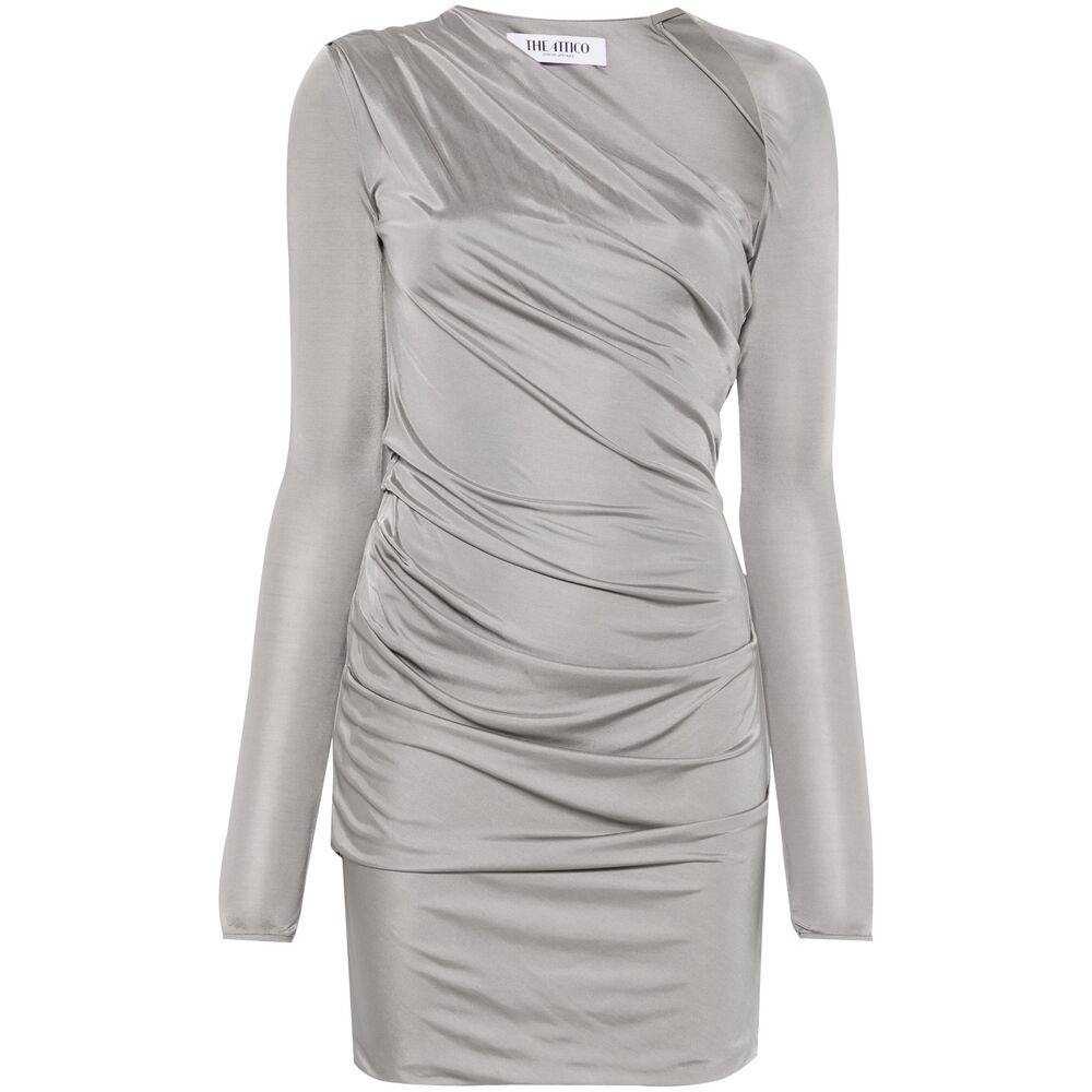 The Attico Draped Mini Dress