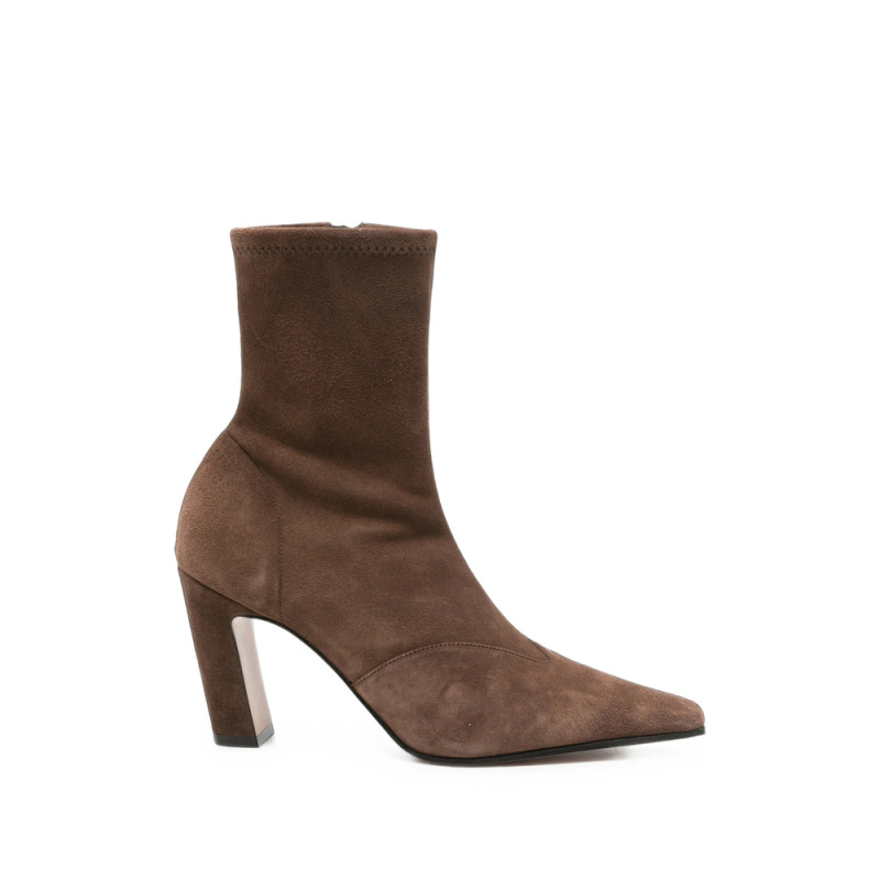 Khaite Nevada Pointed-toe Ankle Boots