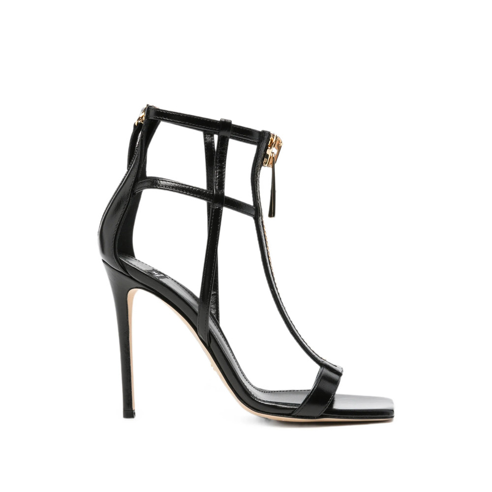 Elisabetta Franchi Zip-detail Cage Sandals