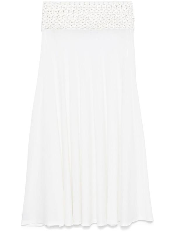 knitted maxi skirt