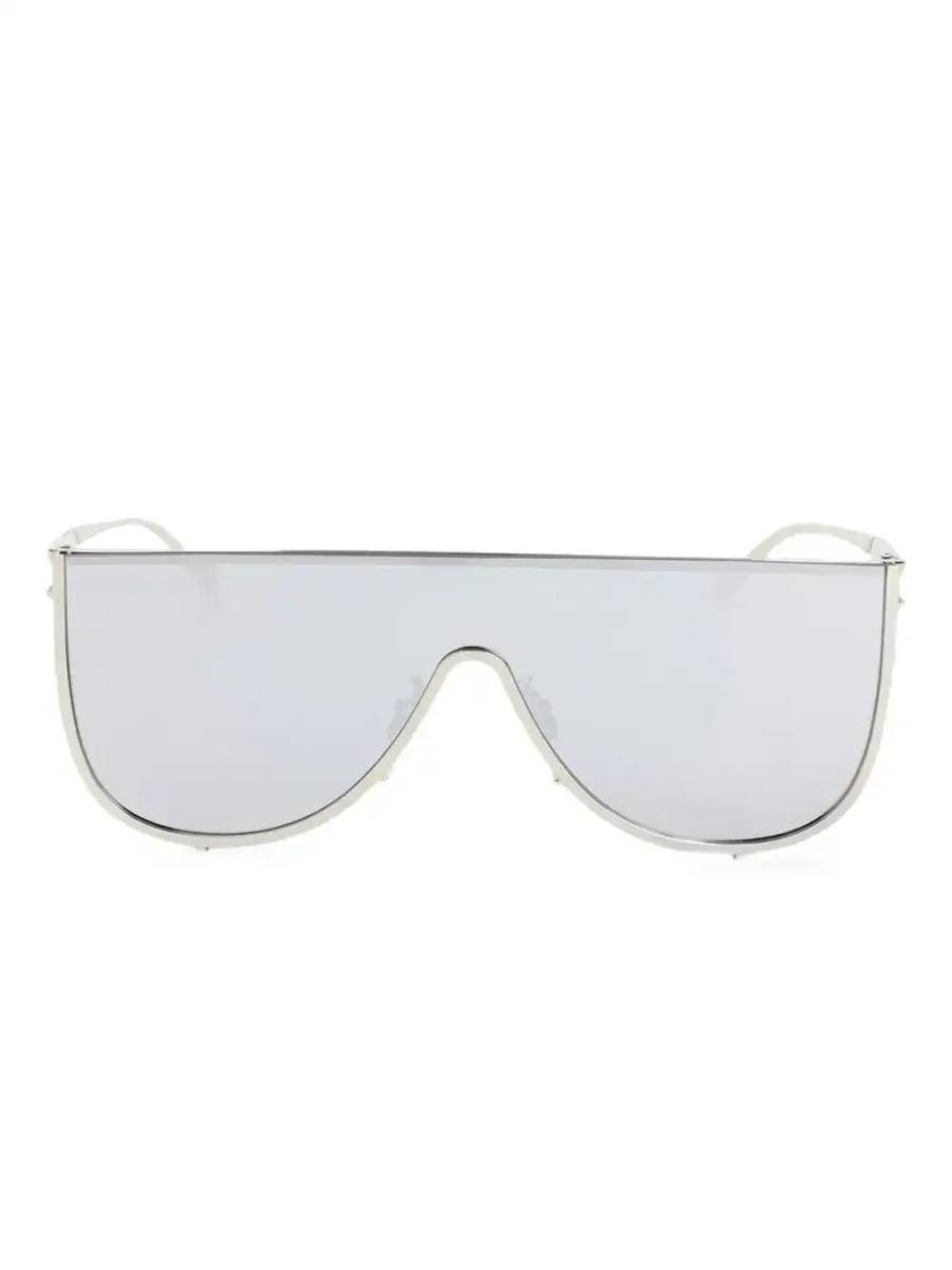 shield-frame sunglasses