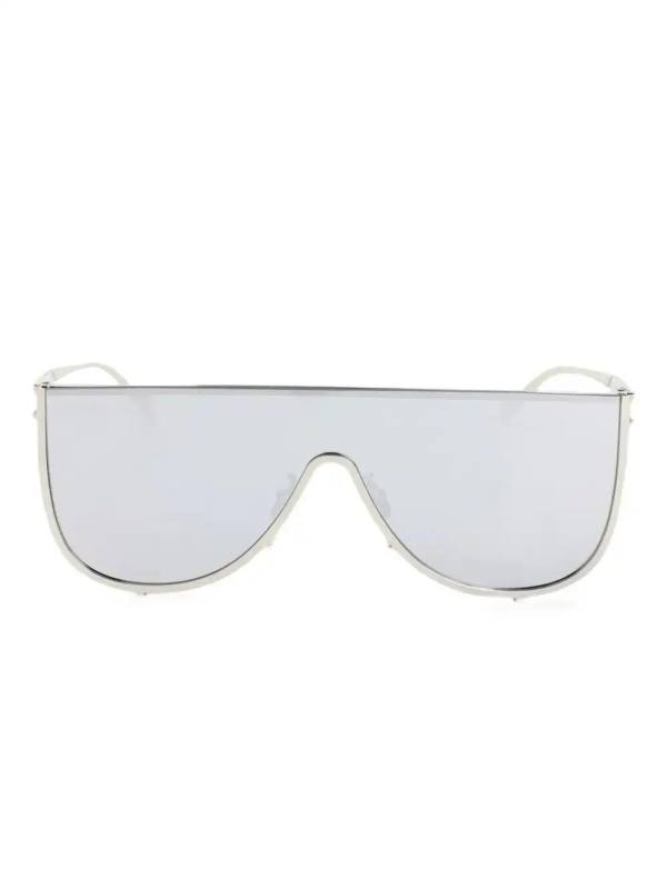 shield-frame sunglasses