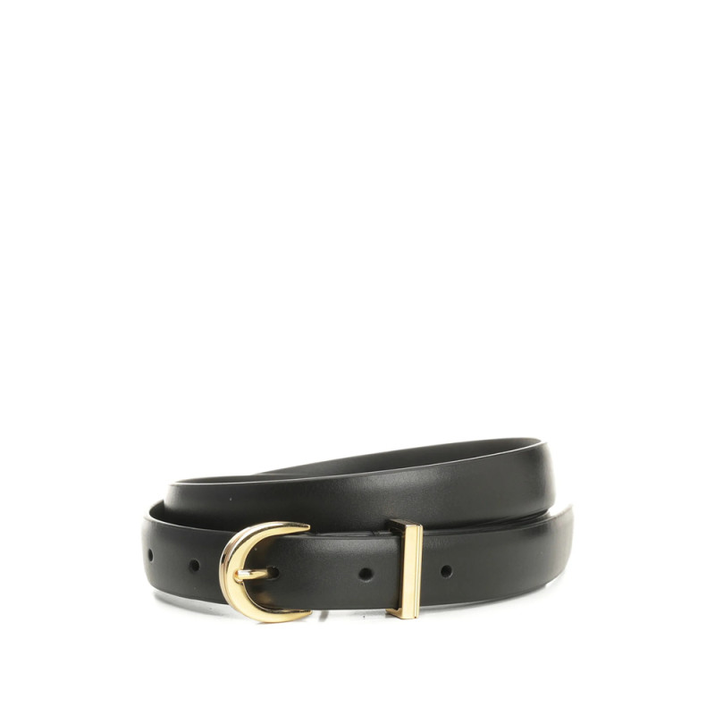 Khaite Buckle Leather Belt