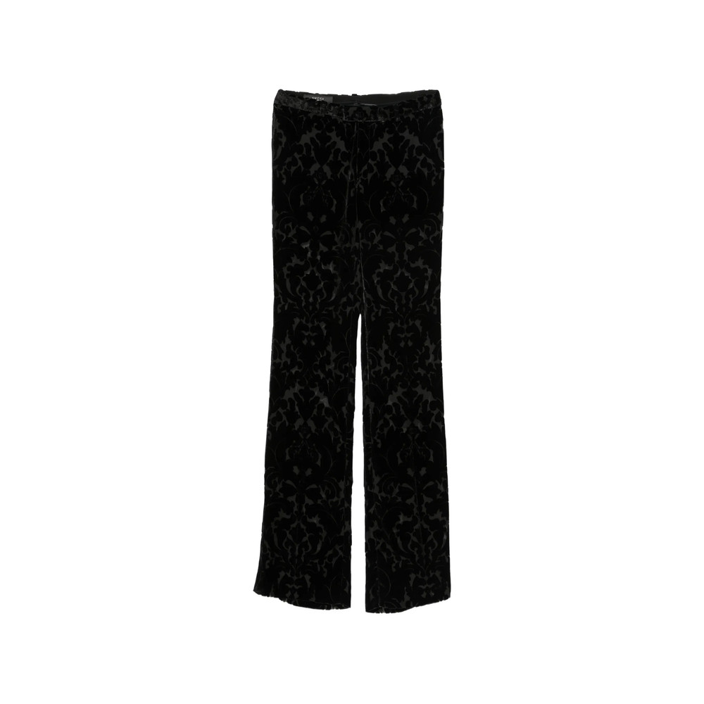 Gucci GG Damask-pattern Velvet Trousers
