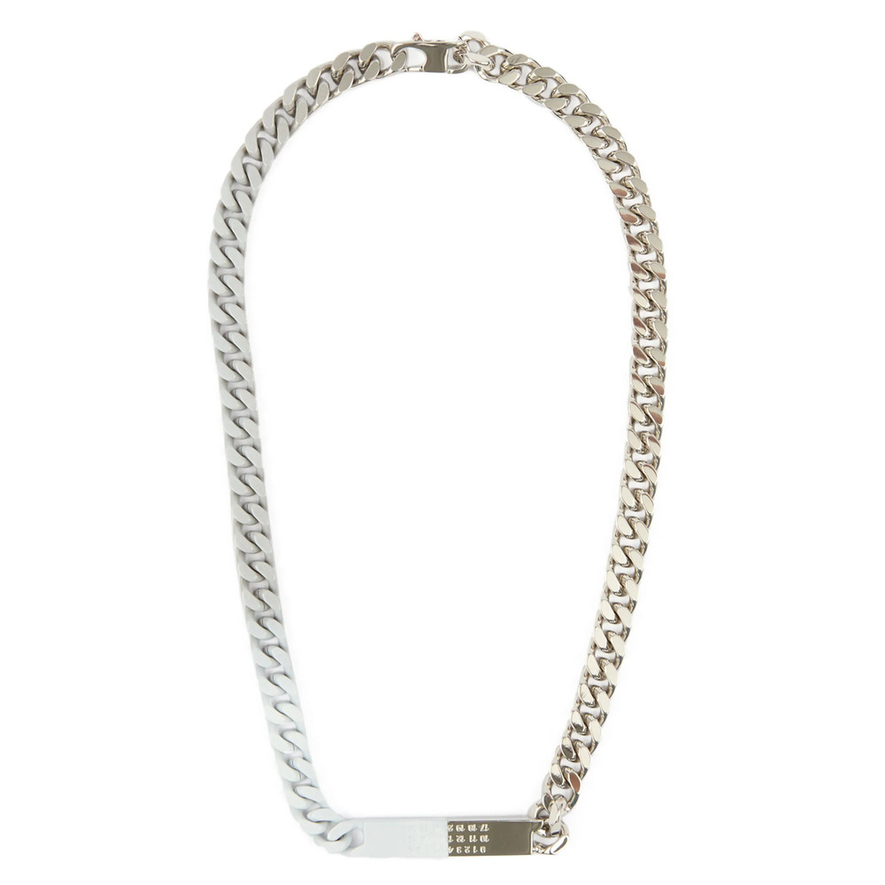Mm6 Maison Margiela Numbers-motif Necklace