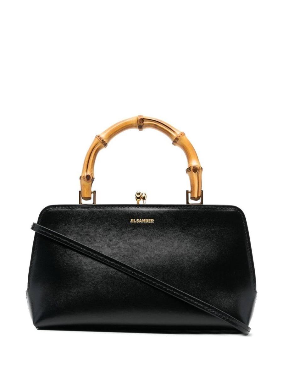 Goji bamboo-handle mini bag