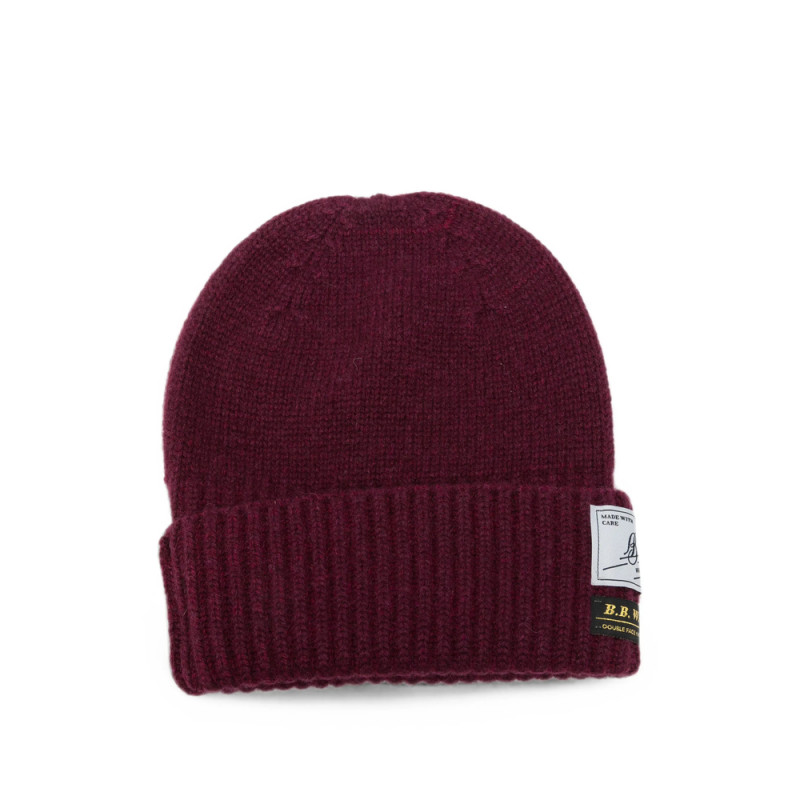 B. b. Wallace Ribbed-knit Beanie Hat