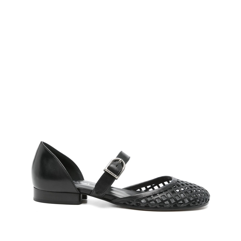 Durazzi Milano Cut Out-detail Ballet Flats
