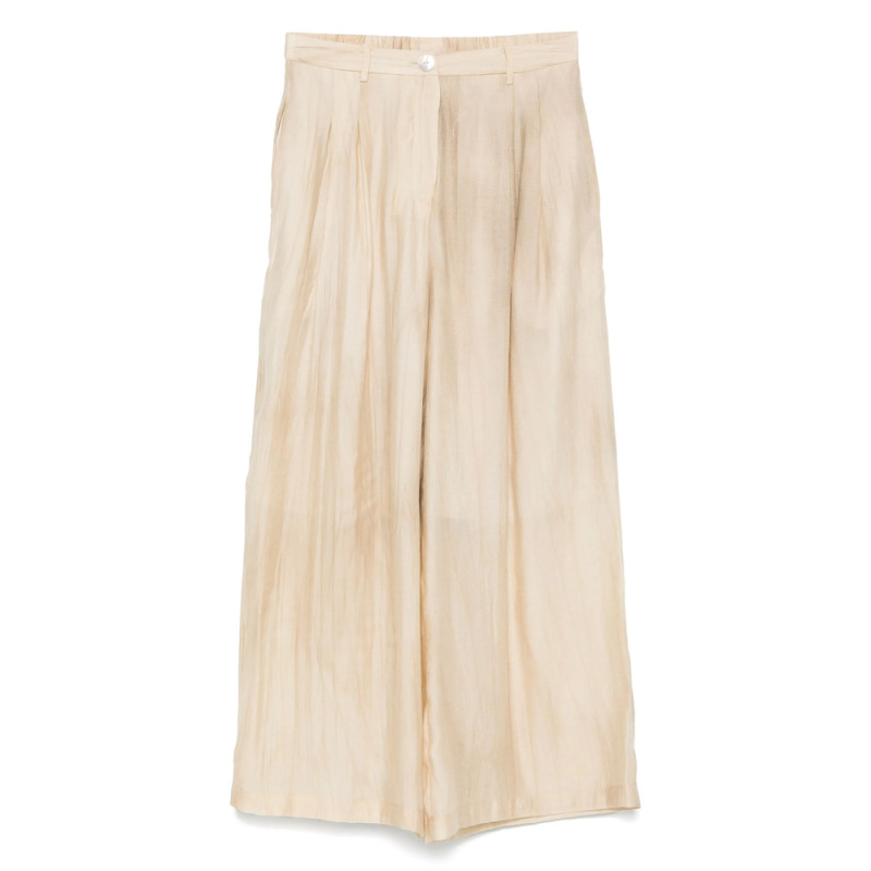 Colour 5 Power Pleat-detailing Trousers