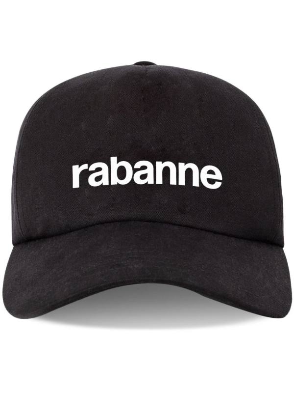logo-print cotton cap