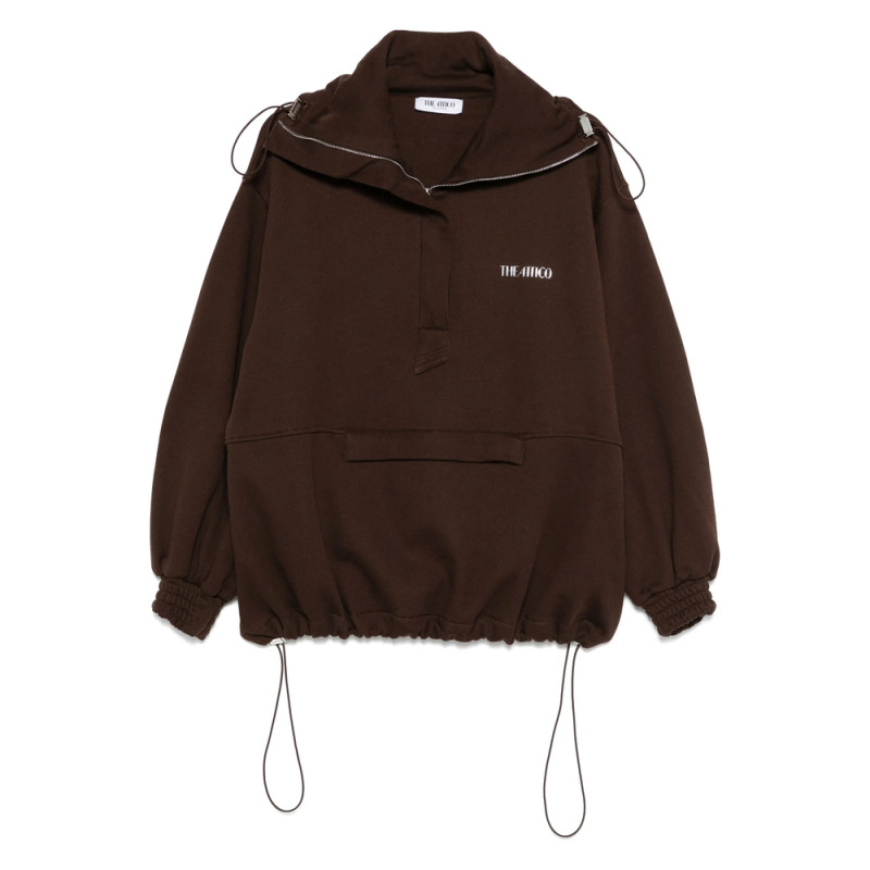 The Attico Half Zip-up Jacket