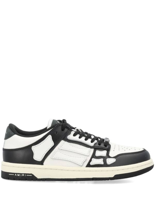 Skel colour-block leather sneakers