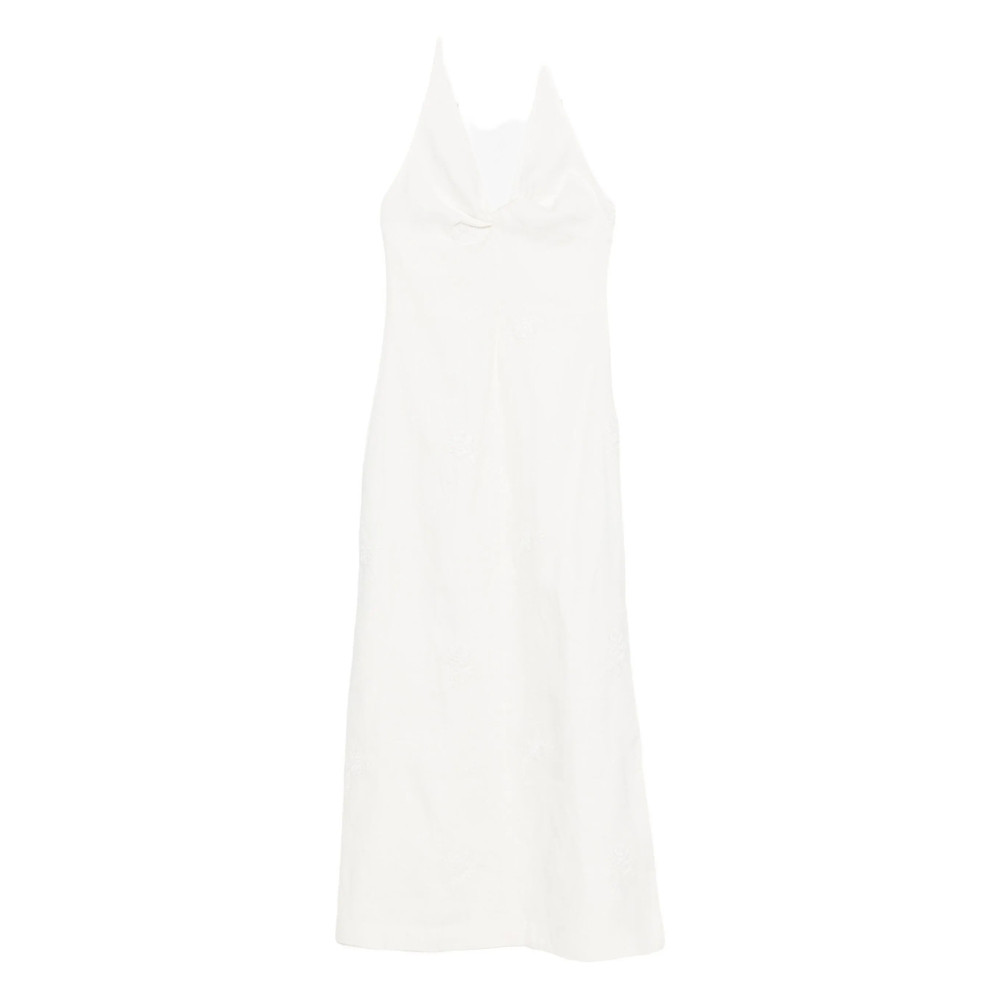 Sir. Halterneck Embroidered Dress