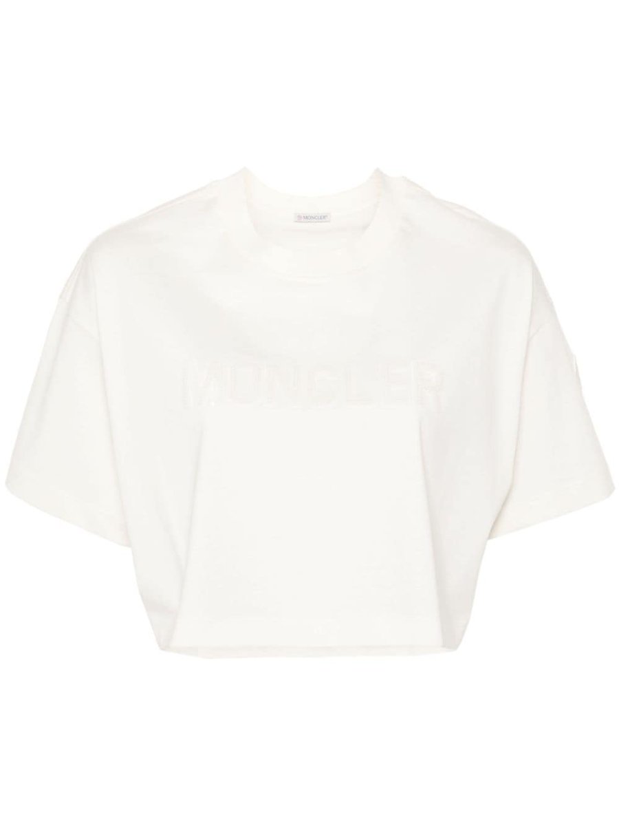 sequin-embellished T-shirt