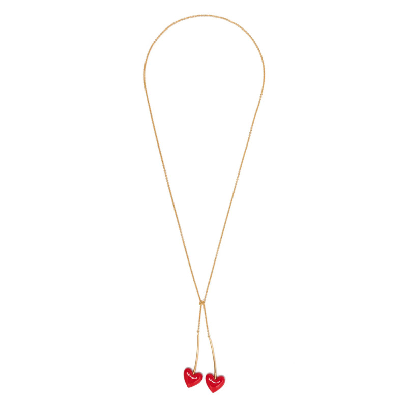 A. p.c. Heart-pendants Necklace