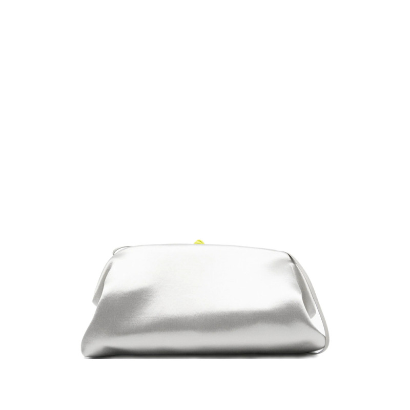 Alberta Ferretti Mini Metallic Clutch Bag