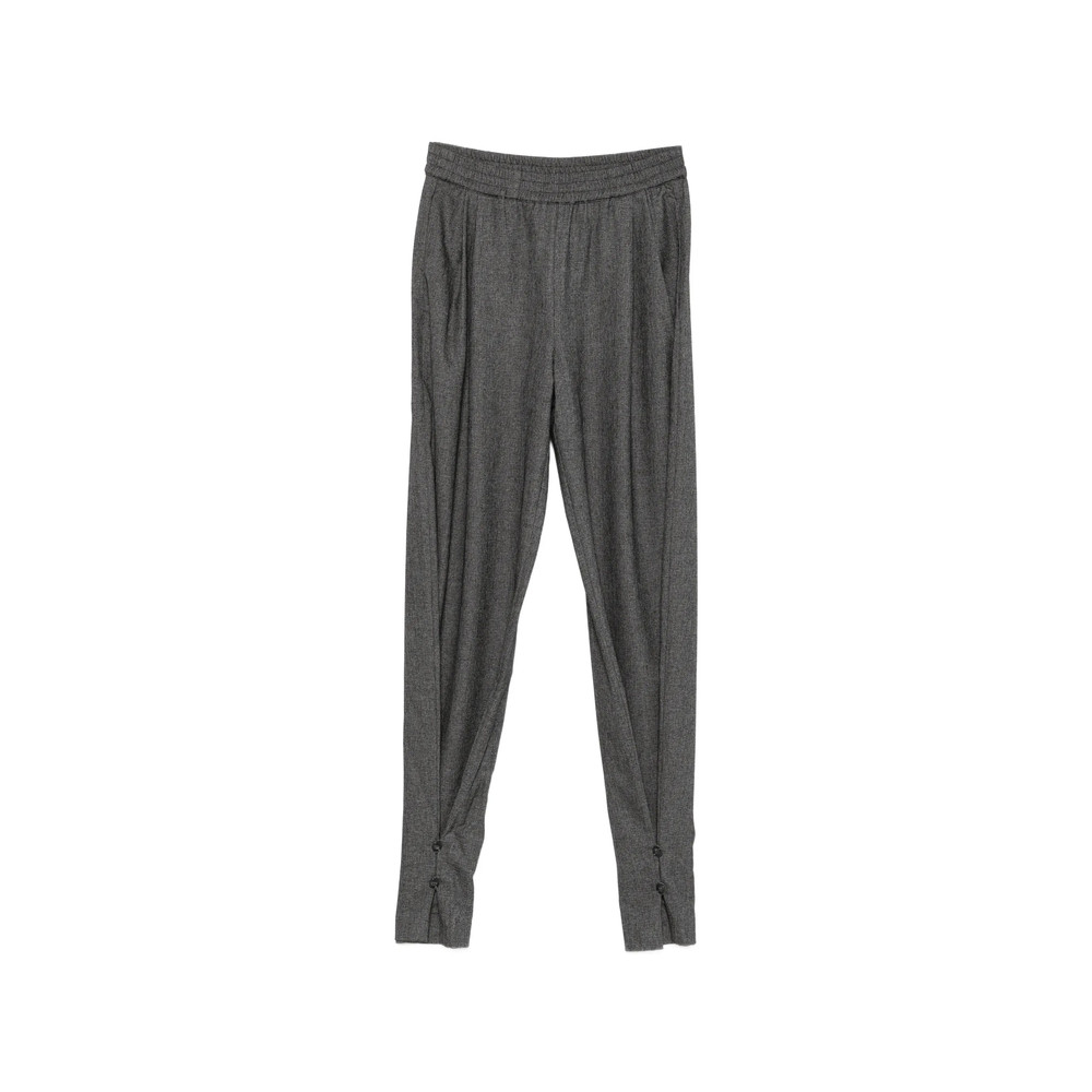 The Andamane Buttoned-cuff Elasticated-waist Trousers