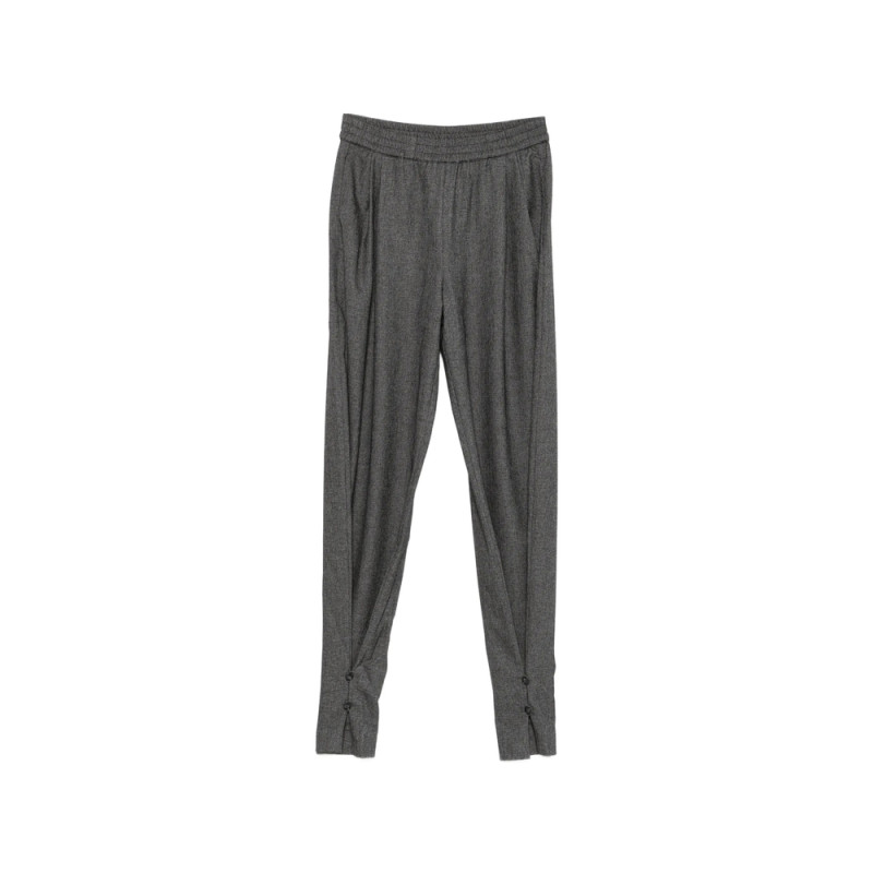 The Andamane Buttoned-cuff Elasticated-waist Trousers