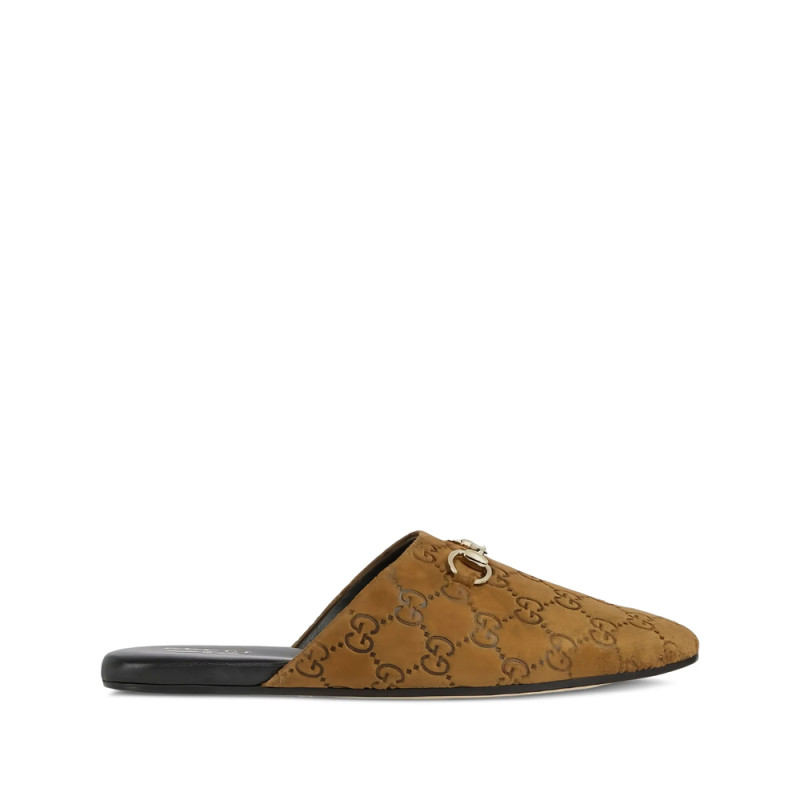 Gucci Horsebit-detail Flat Shoes