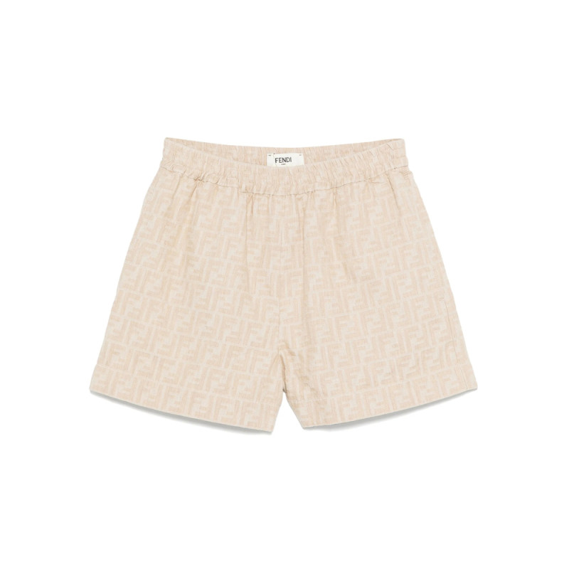 Fendi FF-jacquard Shorts
